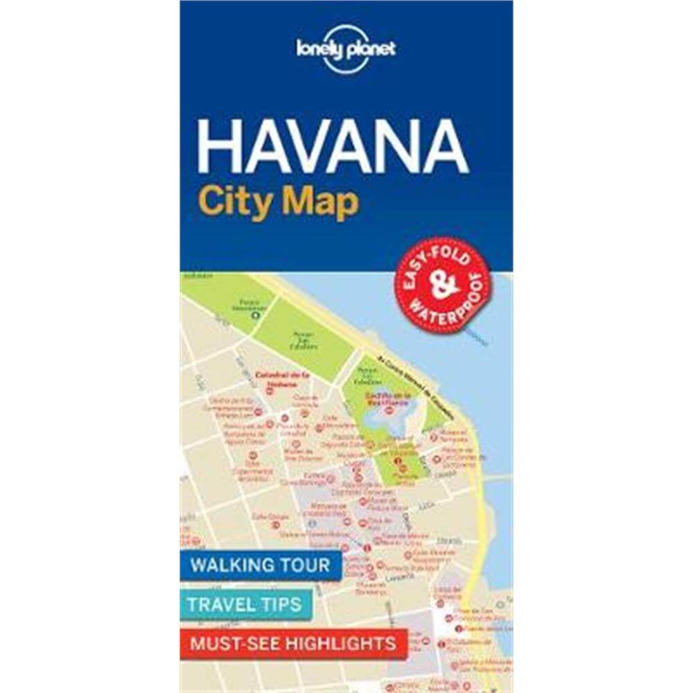 Lonely Planet Havana City Map